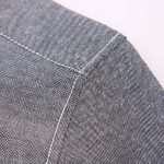 Men's Blue Oxford Long Sleeve Shirt Casual Business - Image 3