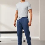 1 Pc Men's Jersey Plain Trouser