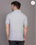 Men Cotton Plain Polo T-Shirt 180GSM Pakistan - Image 3