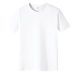 White Graphic T-Shirt Men Summer Stylish Retro - Image 5