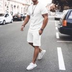 Men Summer Short Sleeve Tracksuit Set Trendy Casual Sport Wear - Image 2