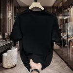 White Graphic T-Shirt Men Summer Stylish Retro - Image 4