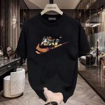 White Graphic T-Shirt Men Summer Stylish Retro - Image 2
