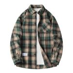 Men Plaid Shirt Pakistan Spring Warm Comfort