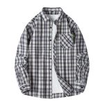 Men Plaid Shirt Pakistan Spring Warm Comfort - Image 2